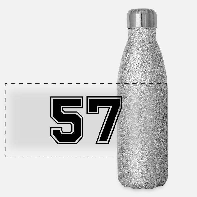 57 Panorama Glitzer Isolierflasche 500 ml