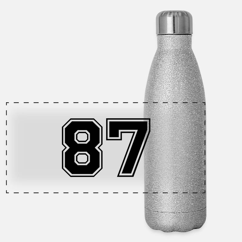 87 Gourde isotherme panoramique pailletée 500 ml