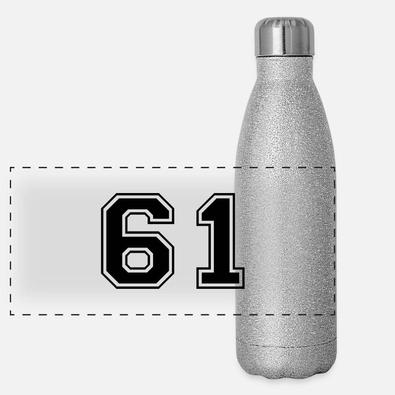 61 Gourde isotherme panoramique pailletée 500 ml