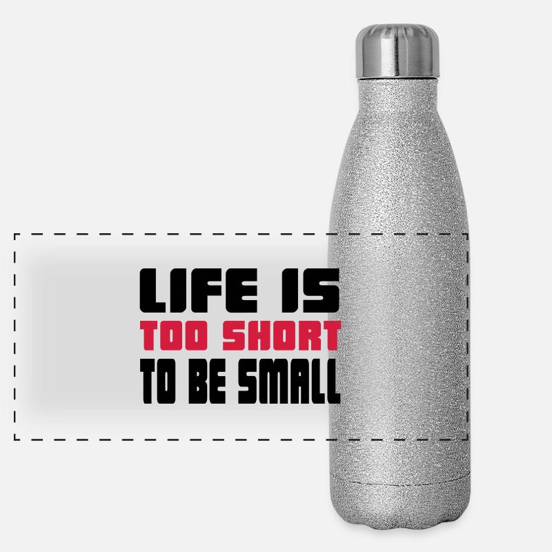 fitness Panorama Glitzer Isolierflasche 500 ml