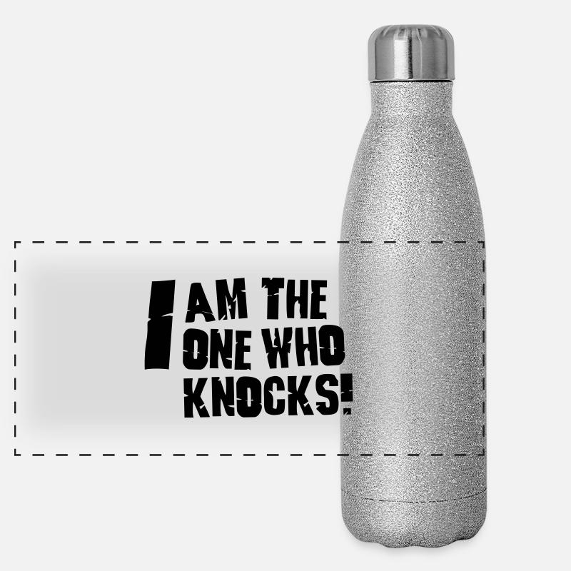 I am the one who knocks Panorama Glitzer Isolierflasche 500 ml