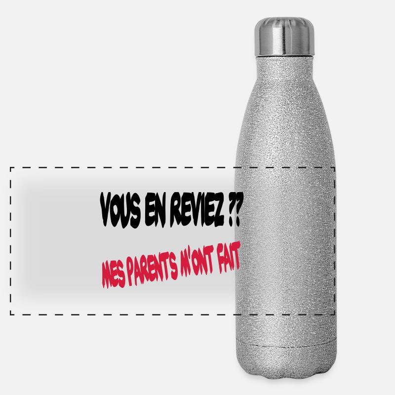 Vous en reviez ?? Mes parents m'ont fait Panoramic Glitter Thermal Bottle 500 ml