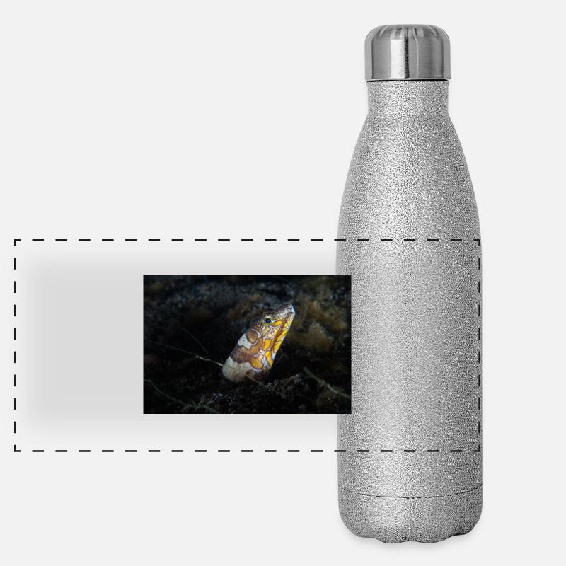 Napoleon snakes eel Panoramic Glitter Thermal Bottle 500 ml