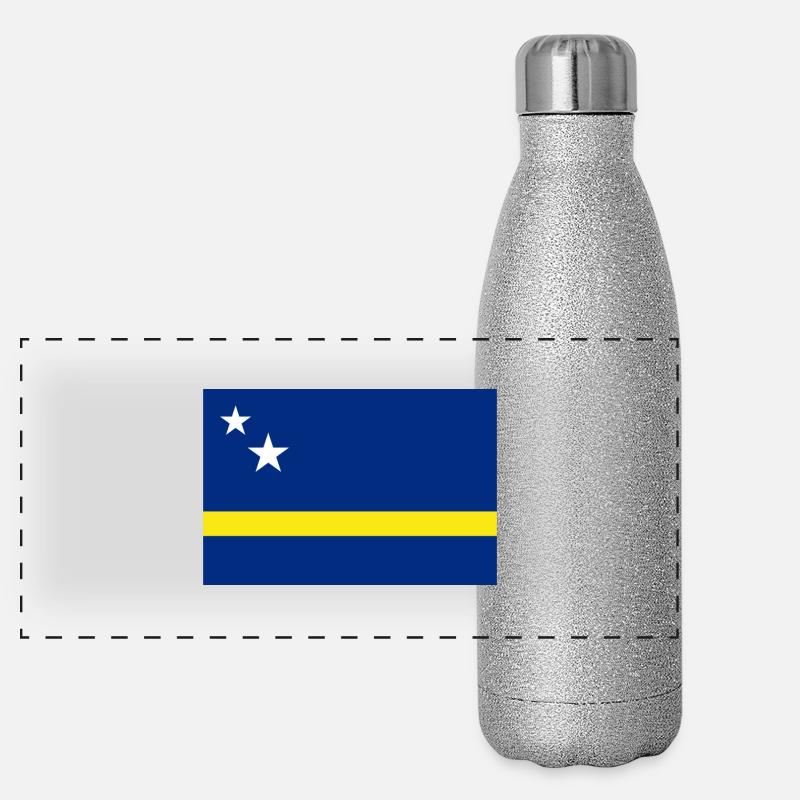 Curacao Panoramic Glitter Thermal Bottle 500 ml
