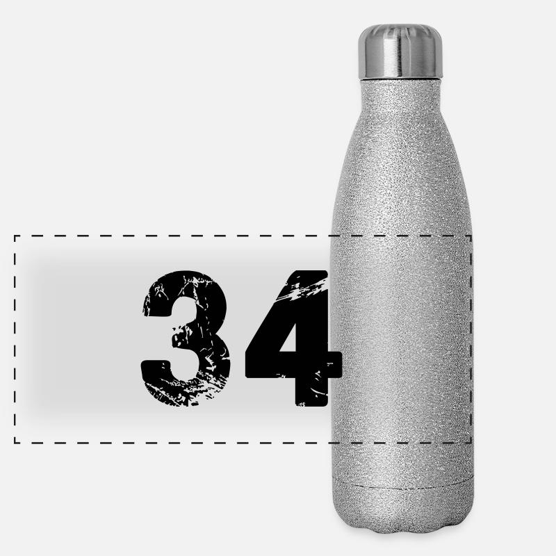 34 Panorama Glitzer Isolierflasche 500 ml