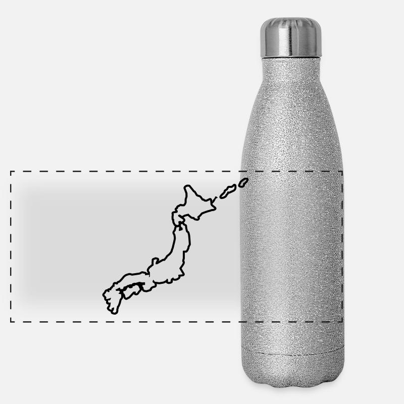 Japan - Japanese Panoramic Glitter Thermal Bottle 500 ml