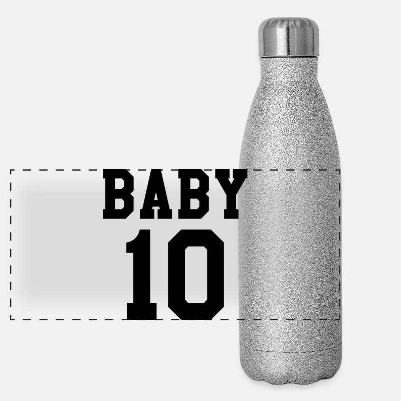 Baby 10 Panorama Glitzer Isolierflasche 500 ml