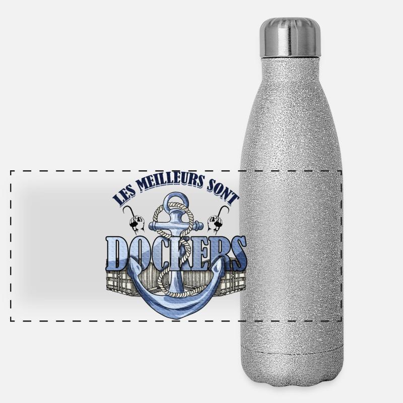 dockers Gourde isotherme panoramique pailletée 500 ml