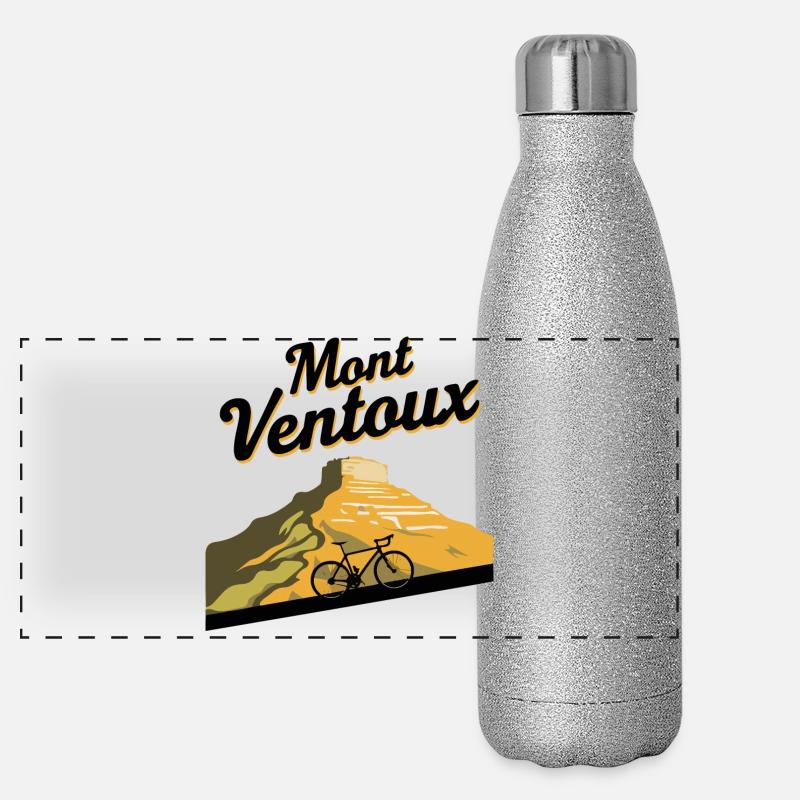 Mont Ventoux : Le Défi Ultime pour les Cyclistes Gourde isotherme panoramique pailletée 500 ml