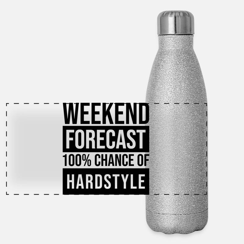 Hardstyle Gourde isotherme panoramique pailletée 500 ml