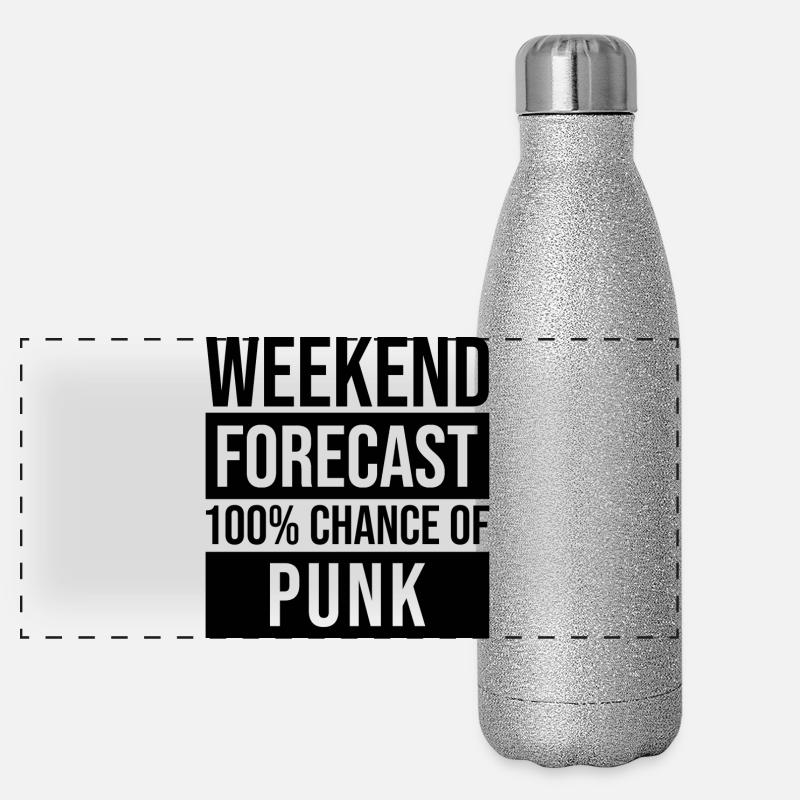 punk Gourde isotherme panoramique pailletée 500 ml