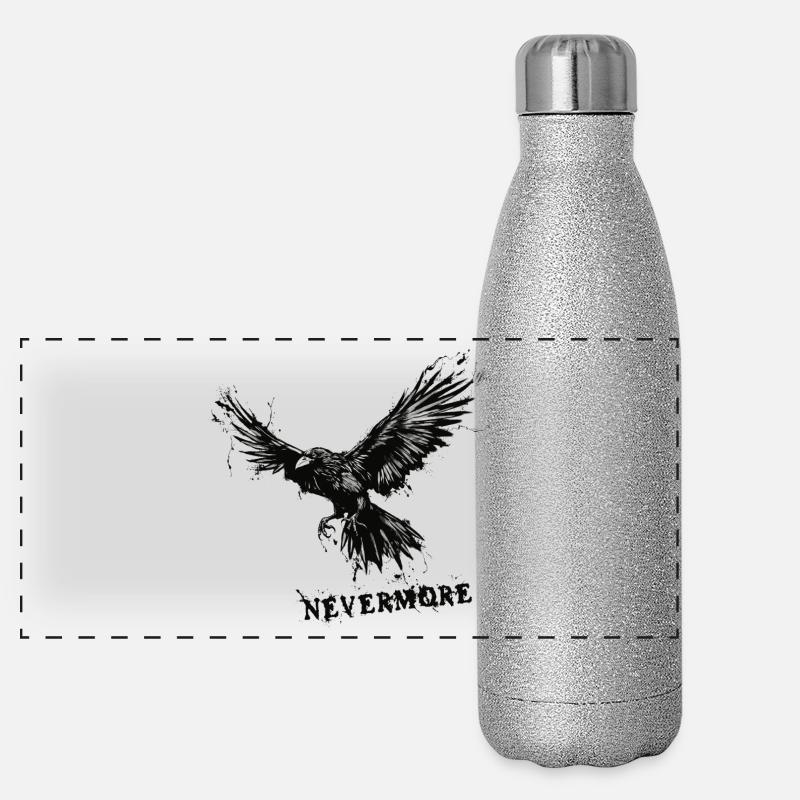 Plus jamais Gourde isotherme panoramique pailletée 500 ml