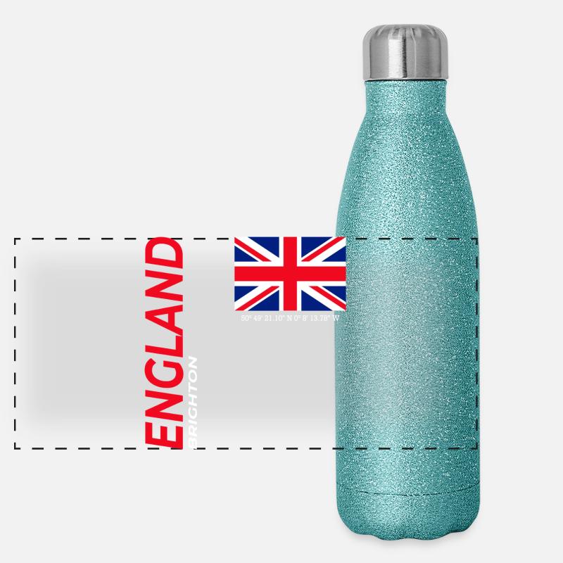 Brighton Gourde isotherme panoramique pailletée 500 ml
