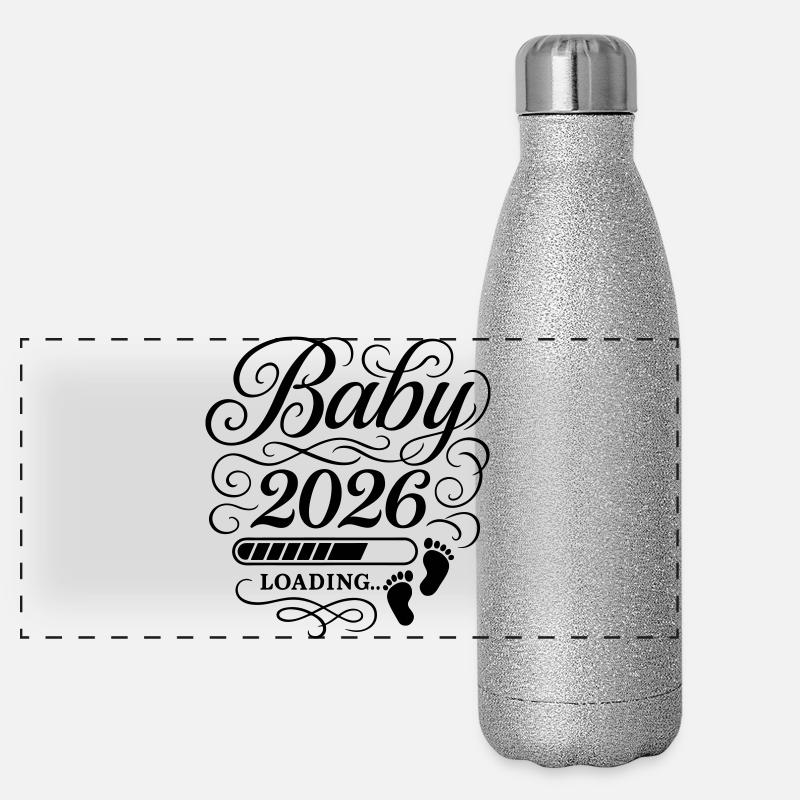 Baby 2026 Loading Panorama Glitzer Isolierflasche 500 ml