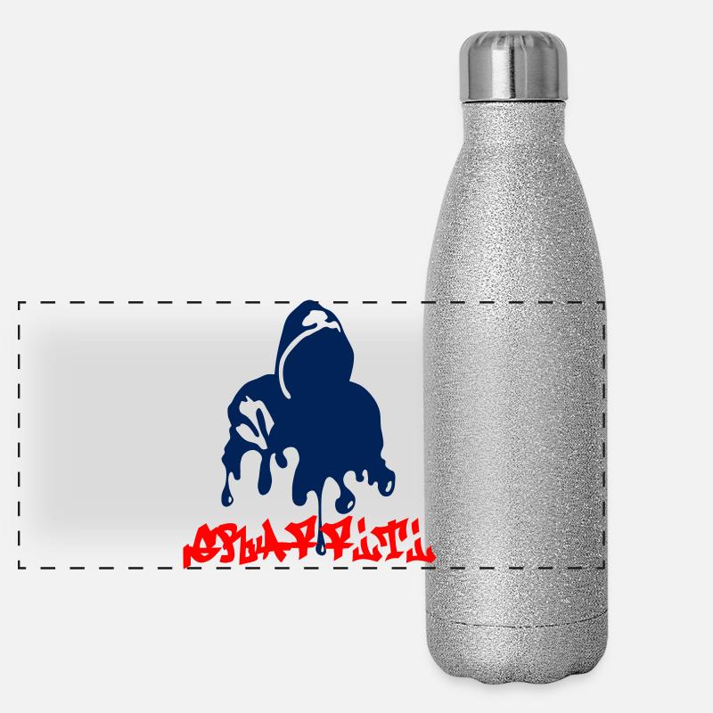 Panorama Glitzer Isolierflasche 500 ml