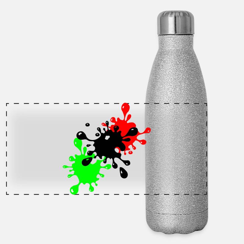 Bonne cuillerée Gourde isotherme panoramique pailletée 500 ml
