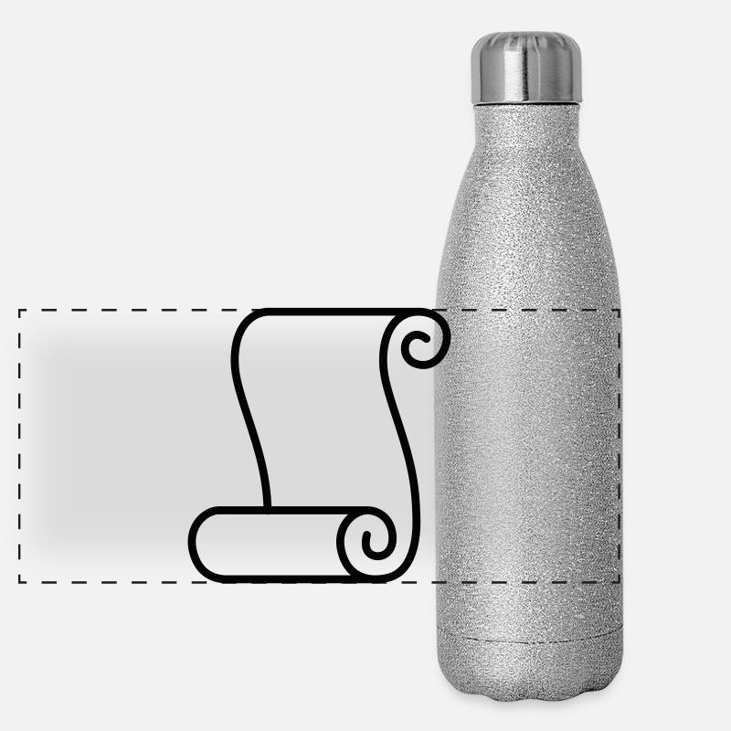Scroll Panoramic Glitter Thermal Bottle 500 ml