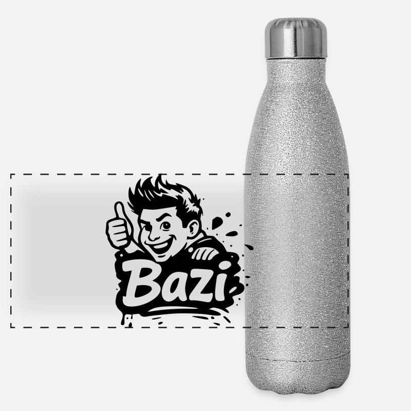 Bazi Panorama Glitzer Isolierflasche 500 ml