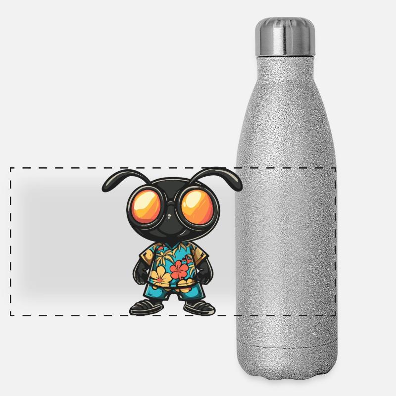 Vacances de bandes dessinées Ant Gourde isotherme panoramique pailletée 500 ml