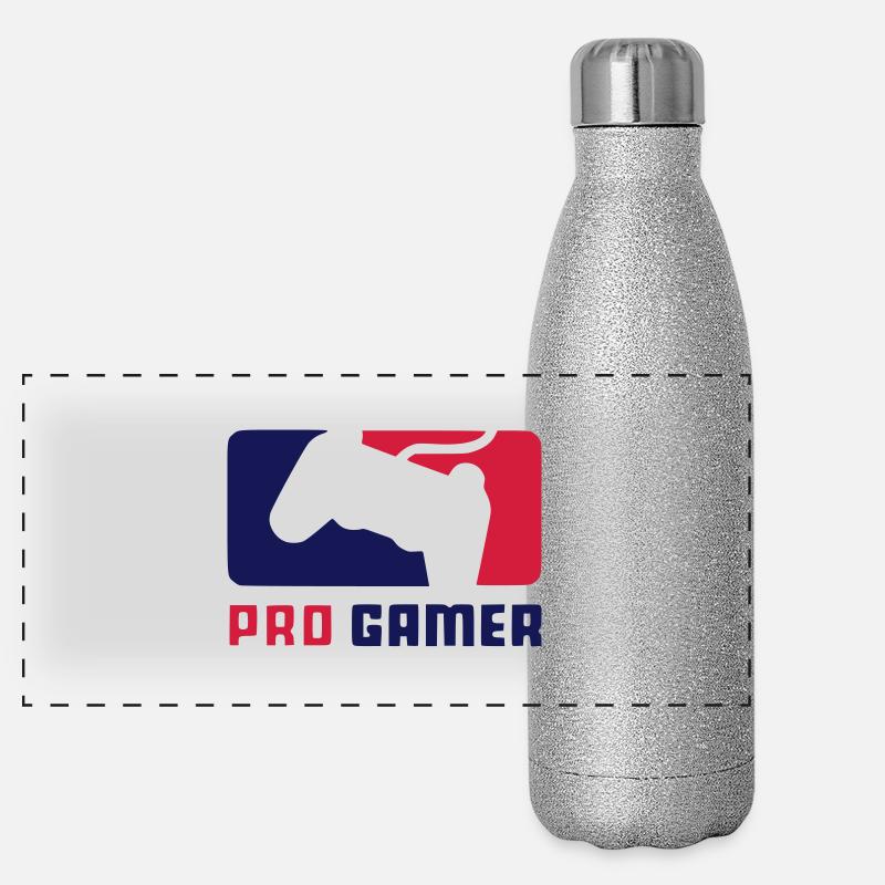 Pro Gamer Gourde isotherme panoramique pailletée 500 ml