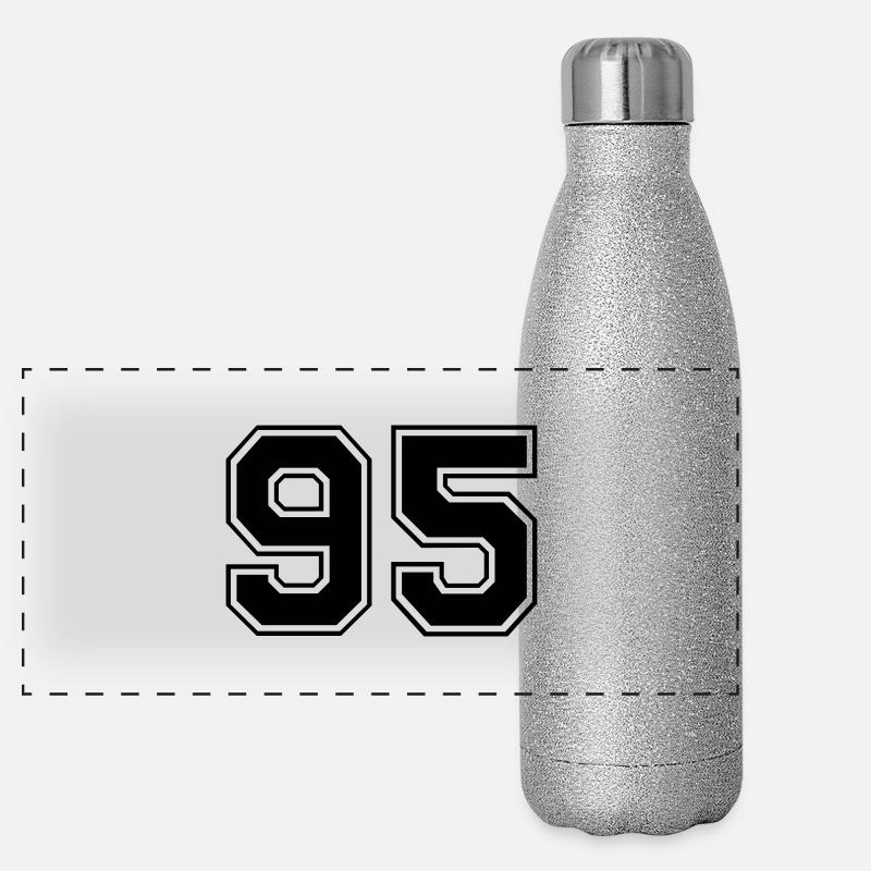 95 Gourde isotherme panoramique pailletée 500 ml