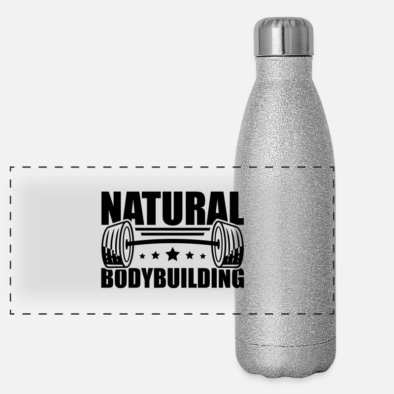 natural_bodybuilding_pi1 Panorama Glitzer Isolierflasche 500 ml