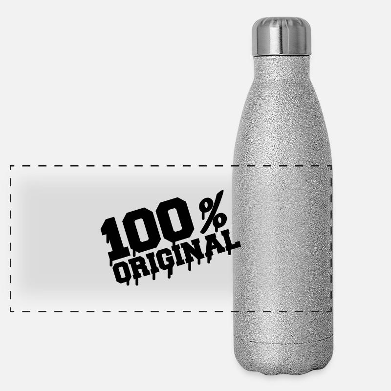 100_original Gourde isotherme panoramique pailletée 500 ml