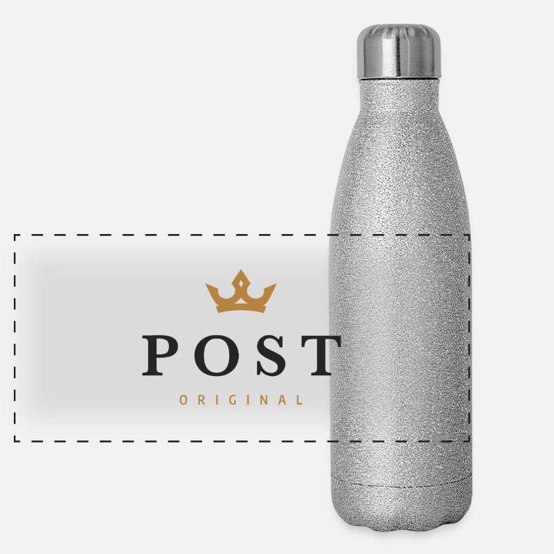 Post Original Family Logo Panoramic Glitter Thermal Bottle 500 ml