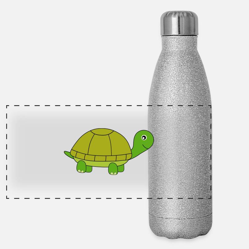 Turtle Panoramic Glitter Thermal Bottle 500 ml