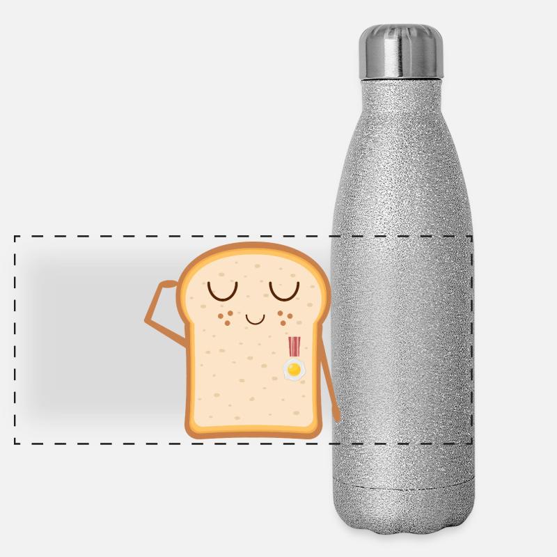 Toast Soldier Gourde isotherme panoramique pailletée 500 ml