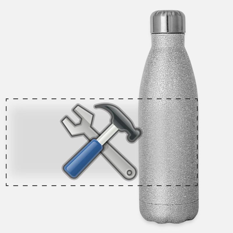 outils Gourde isotherme panoramique pailletée 500 ml