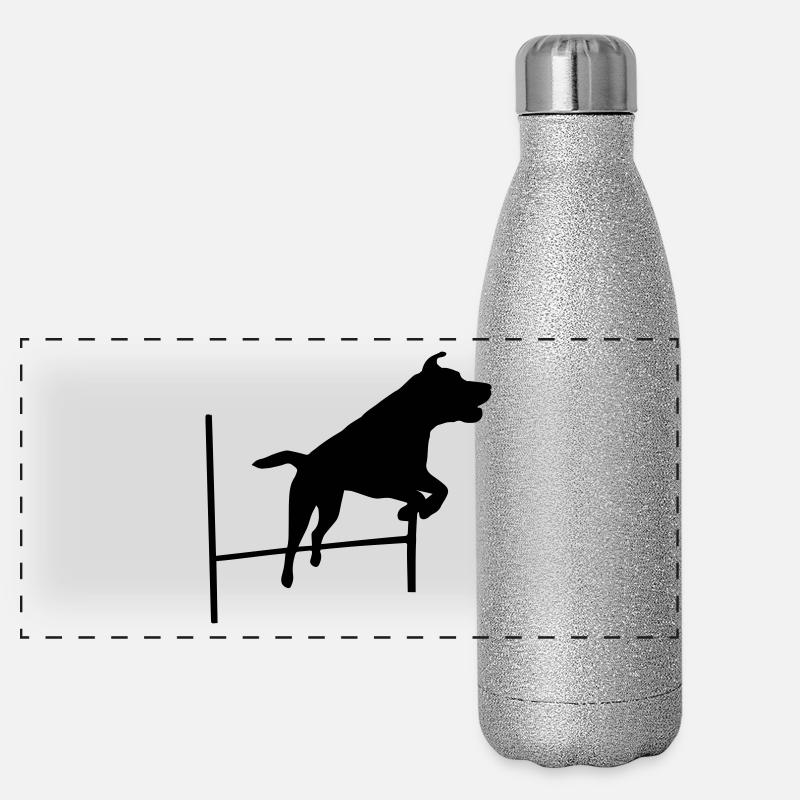 agilité Gourde isotherme panoramique pailletée 500 ml