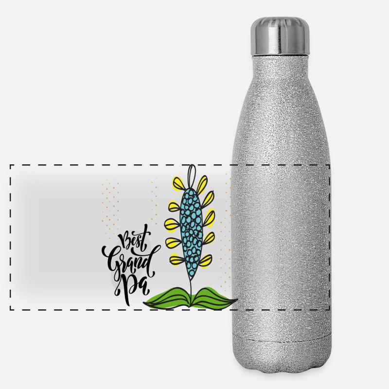 Papi Gourde isotherme panoramique pailletée 500 ml