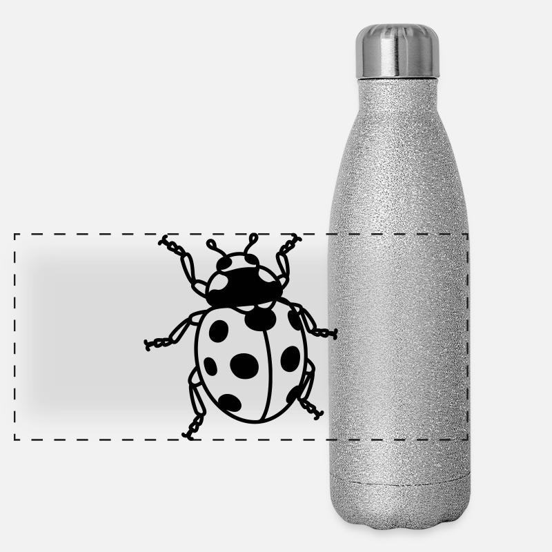 Coccinelle Gourde isotherme panoramique pailletée 500 ml