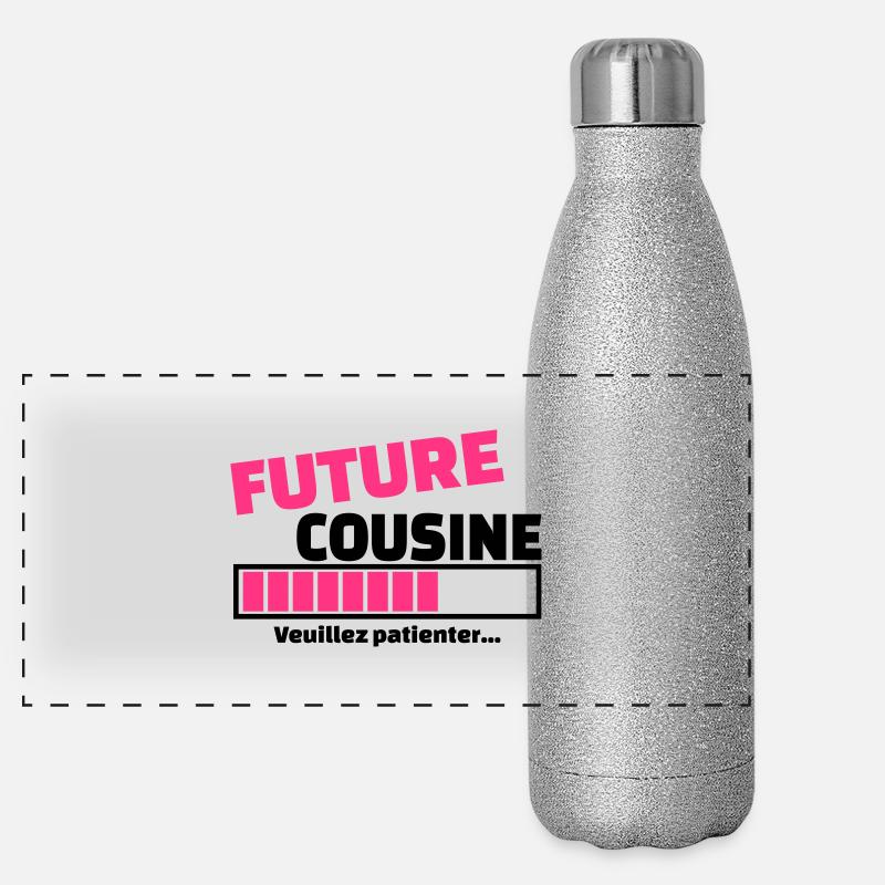 future cousine Gourde isotherme panoramique pailletée 500 ml