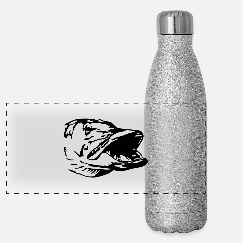 Hecht Panorama Glitzer Isolierflasche 500 ml