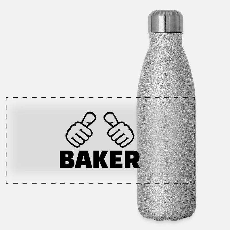 Baker Panoramic Glitter Thermal Bottle 500 ml