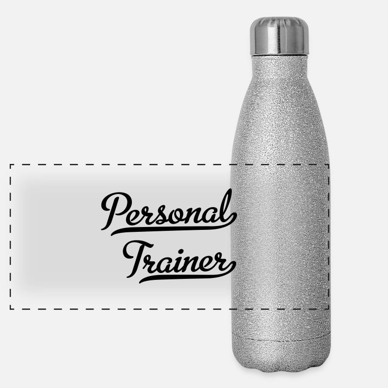 Personal Trainer Panoramic Glitter Thermal Bottle 500 ml