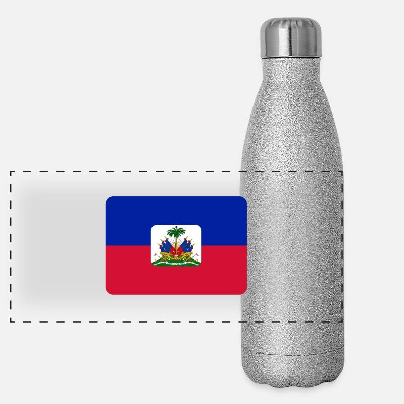 Haiti Panoramic Glitter Thermal Bottle 500 ml
