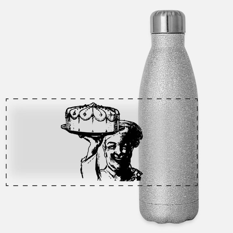 Konditor Panorama Glitzer Isolierflasche 500 ml