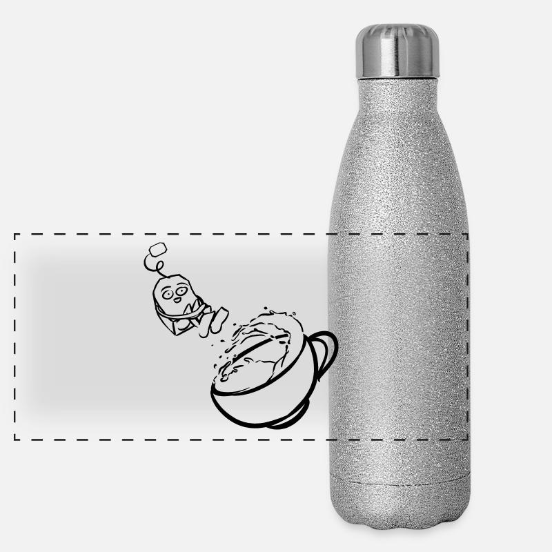 tè Thermos in acciaio inossidabile glitterato