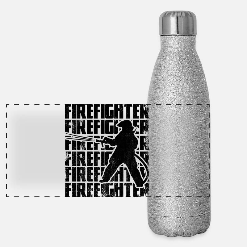 Panorama Glitzer Isolierflasche 500 ml