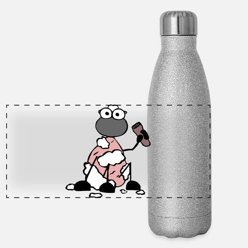 Shaved Sheep Panoramic Glitter Thermal Bottle 500 ml
