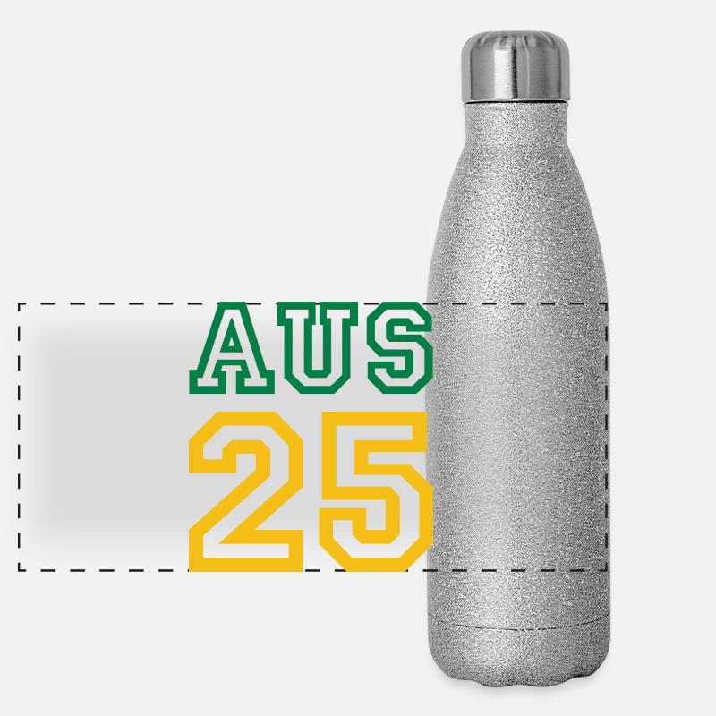 AUSTRALIE 2025 Gourde isotherme panoramique pailletée 500 ml