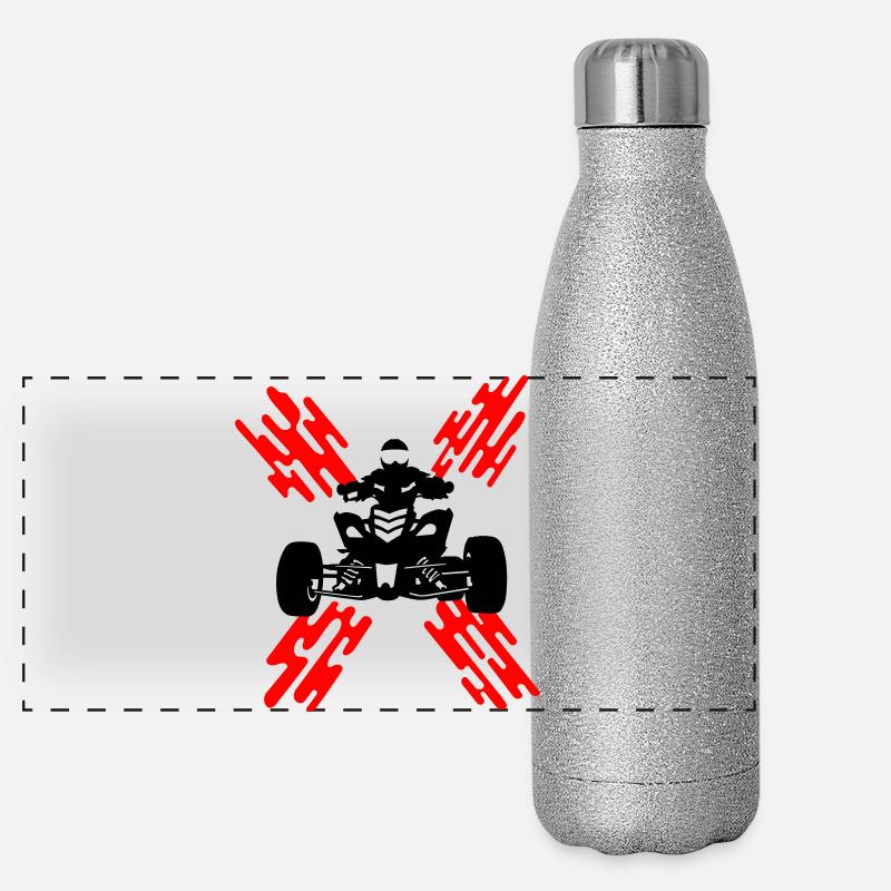 quad Gourde isotherme panoramique pailletée 500 ml