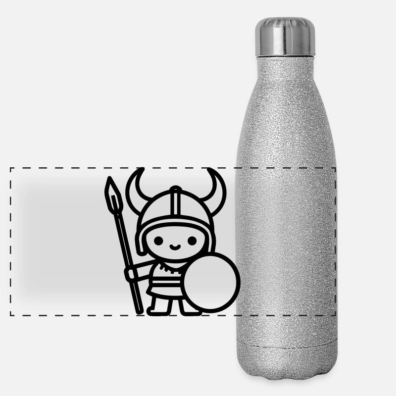 guerrier Gourde isotherme panoramique pailletée 500 ml