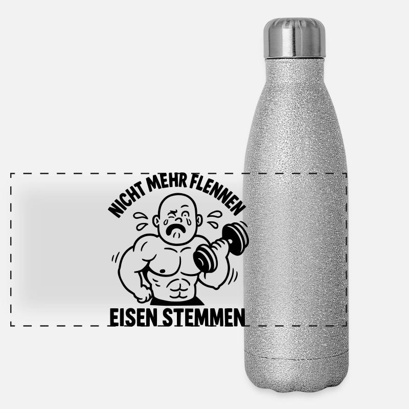 eisen stemmen Panorama Glitzer Isolierflasche 500 ml