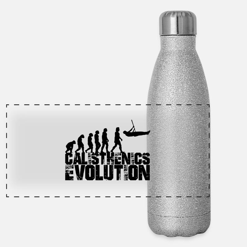 calisthenics evolution Panorama Glitzer Isolierflasche 500 ml