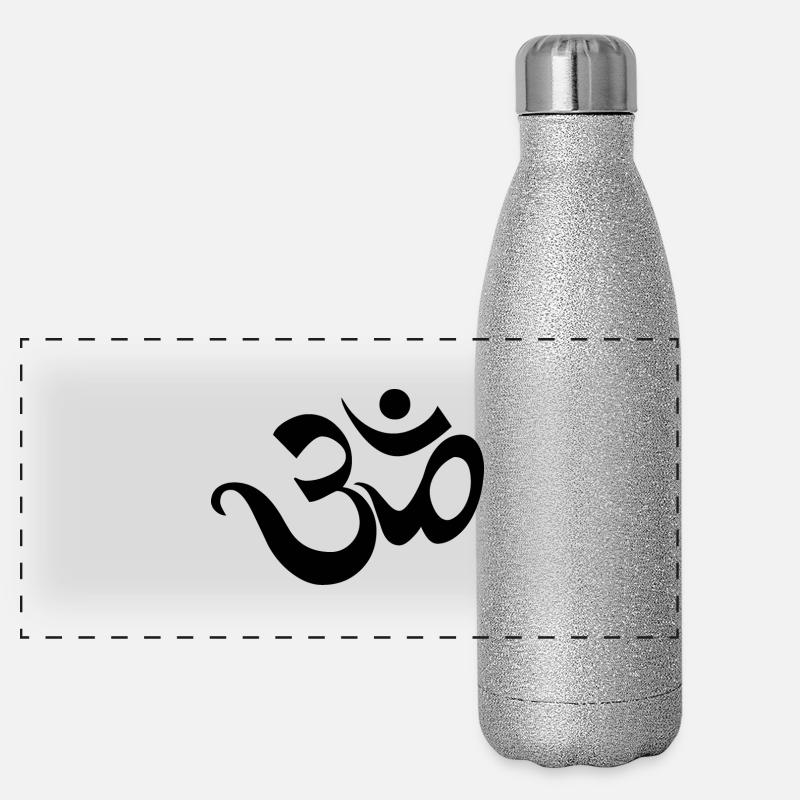 Om Panoramic Glitter Thermal Bottle 500 ml