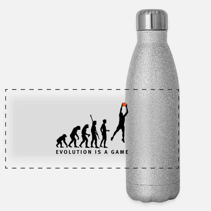 evolution_basketball_062011_b_2c Panorama Glitzer Isolierflasche 500 ml